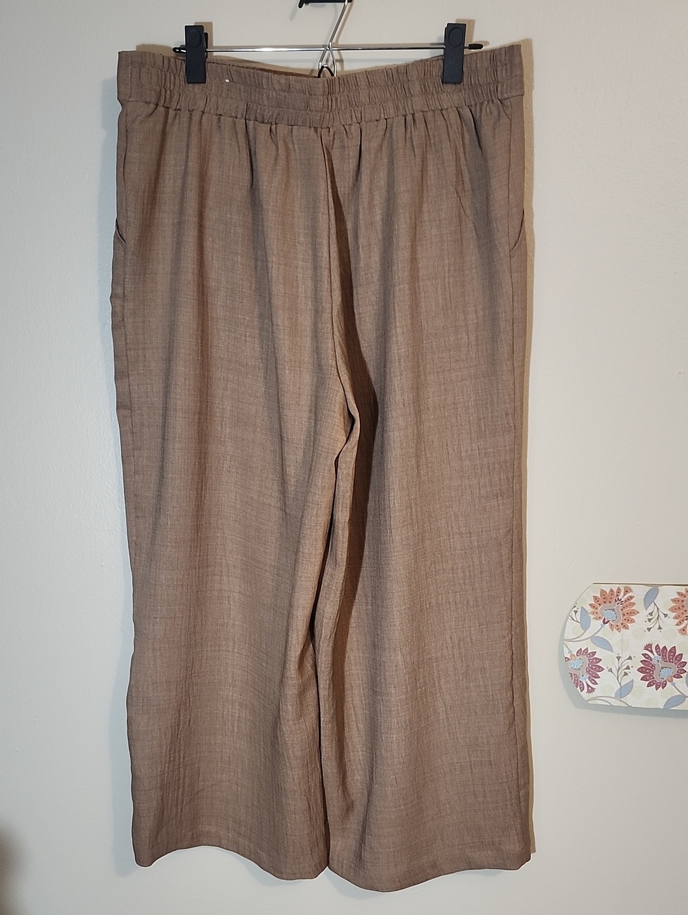 Max Studio Linen Wide Leg XL